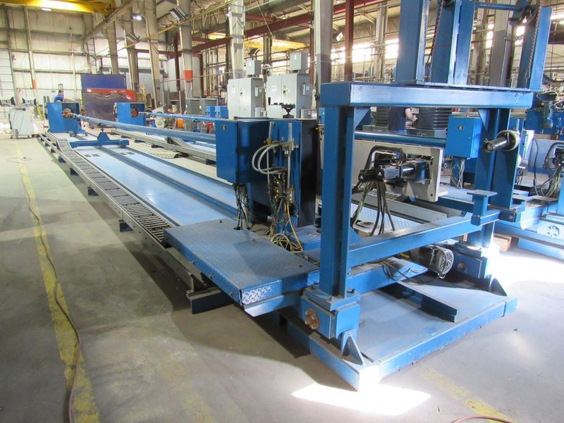 USED, 42' TRIPULSE DUAL HOT WIRE GTAW PIPE CLADDING SYSTEM