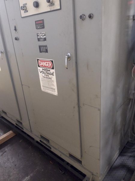 250 KW AJAX TOCCO "PACER" INDUCTION HARDENING SCANNER SYSTEM WITH MAGNESCAN QS CONTROLS: STOCK #