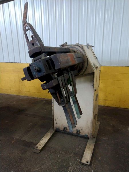 10,000 LB 5 TON X 12" X .156" LITTELL COIL FEED LINE WITH COIL REEL & STRAIGHTENER: STOCK 14941