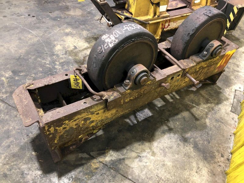 60 TON WELDWIRE MODEL #WER-60  POWERED TANK TURNING ROLLS WITH IDLER: STOCK #16905