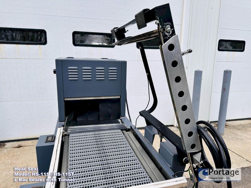 HEAT SEAL Model: HS-115 & HS-115T  ||  Combination L-Bar Sealer & Heat Tunnel