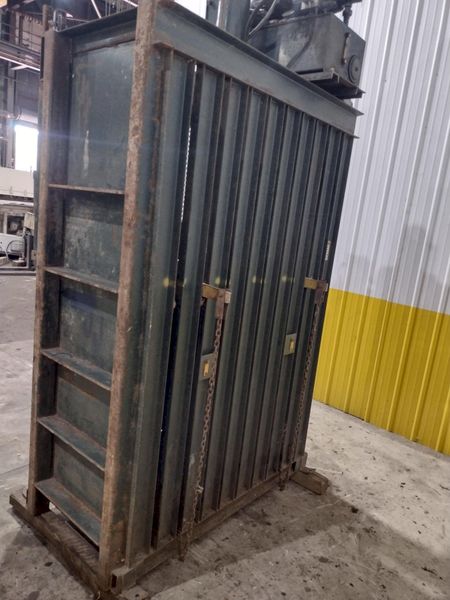 48" X 48" X 24" EPCO VERTICAL HYDRAULIC BALER: STOCK #22919