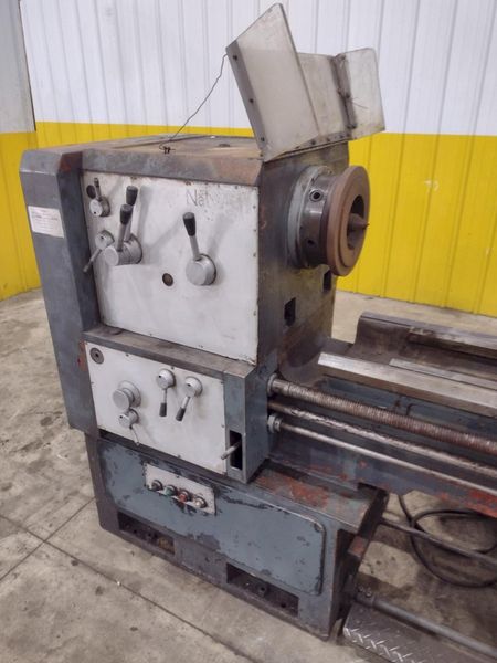 24" X 80" NATIONAL MODEL #24D80 HIGH SPEED GRINDING / POLISHING LATHE: STOCK #22947