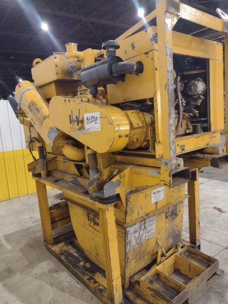 HI VAC MODEL #250D PORTABLE VACUUM WITH DEISEL ENGINE: STOCK #21855