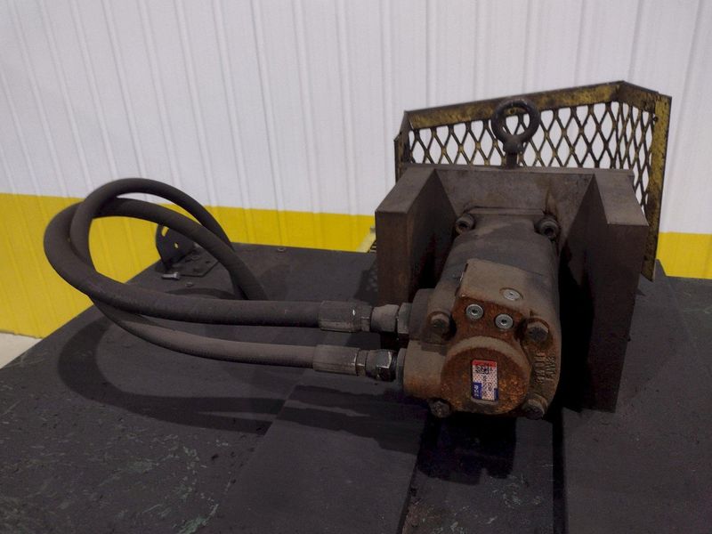 6,000 LBS AMERICAN MODEL #1000 MOTORIZED COIL REEL UNCOILER & COIL CAR: STOCK #21322