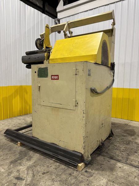 16,000 LBS X 30" X 84" OD ROWE MODEL #16030-DSV MOTORIZED COIL REEL UNCOILER: STOCK #22333