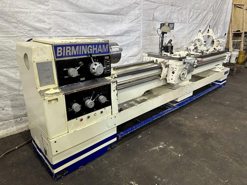 18"X 120" BIRMINGHAM  MODEL # DL18120 GAP BED ENGINE LATHE: STOCK #77942