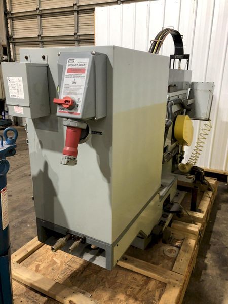25 HP SERVO DRIVEN KRC PORTABLE CNC DRILL, TAP & REAMING MACHINE WITH FANUC CONTROLS: STOCK #174