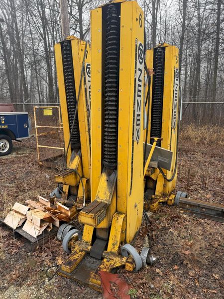 (4)  ZENEX CORPORATION MODEL RTS-3000 PORTABLE ELECTRIC POWER VEHICLE LIFT JACKS: STOCK #17222