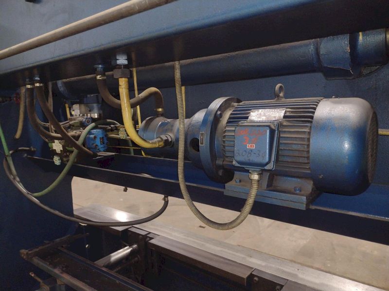 70 TON X 8' HELLER MODEL #ABC7008 HYDRAULIC PRESS BRAKE: STOCK #19283