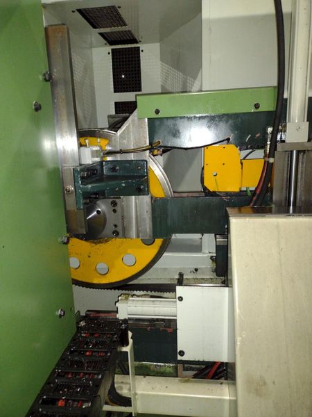 13.4" X 13.4" MISSLER MODEL #DEB-340-CE AUTOMATIC HORIZONTAL BANDSAW, NEW 2000: STOCK #19627