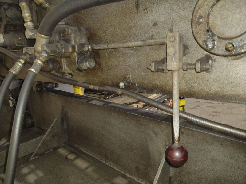 6' x 3/8" HTC MODEL #375-6S HYDRAULIC SHEAR: STOCK #21236