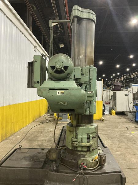 8' X 19" CINCINNATI BICKFORD MODEL #6E RADIAL DRILL: STOCK #18554