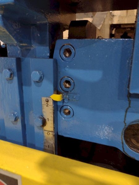 24" X 1/4" METFORM HIGH PRECISION BACKED UP COIL STRAIGHTENER STRIP LEVELER: STOCK #22424