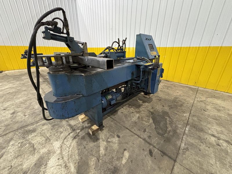 2" WALLACE MODEL #1002 PROGRAMMABLE HYDRAULIC PIPE & TUBE BENDER: STOCK #23183
