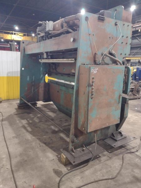 160 TON X 12' WYSONG MODEL 160-12 HYDRAULIC PRESS BRAKE: STOCK #10066