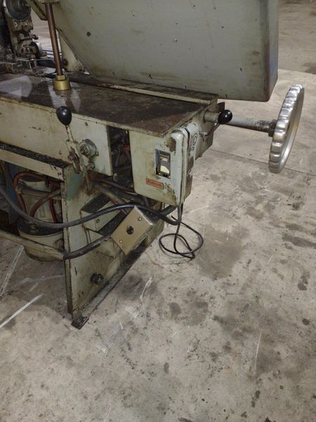 15" X 17" WF WELLS MODEL #F-15 TWIN POST HORIZONTAL BANDSAW: STOCK #22132