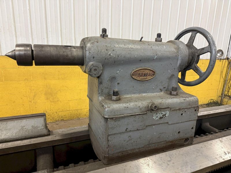 56" x 336" (28') BERTRAM ENGINE LATHE WITH DUAL CARRIAGES: STOCK #10964