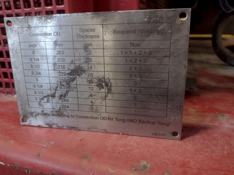 10" WEATHERFORD MODEL "SUT" PORTABLE PIPE HYDRDAULIC BREAK-OUT & BUCKING MACHINE: STOCK #18037