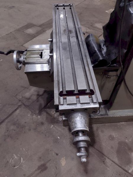3 HP SUPERMAX MODEL #YCM-16VS VARIABLE SPEED VERTICAL RAM TYPE MILL: STOCK #19651
