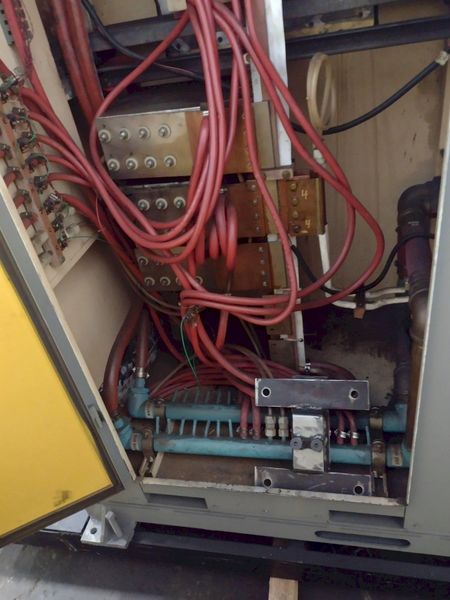 250 KW AJAX TOCCO "PACER" INDUCTION HARDENING SCANNER SYSTEM WITH MAGNESCAN QS CONTROLS: STOCK #