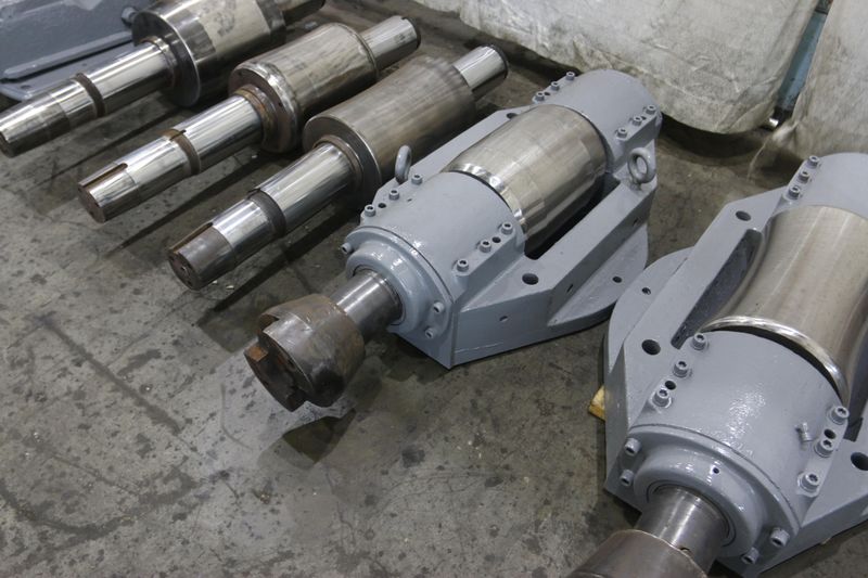 3-1/2" MEECO MODEL HD2 2-ROLL ROTARY BAR STRAIGHTENER: STOCK #10457