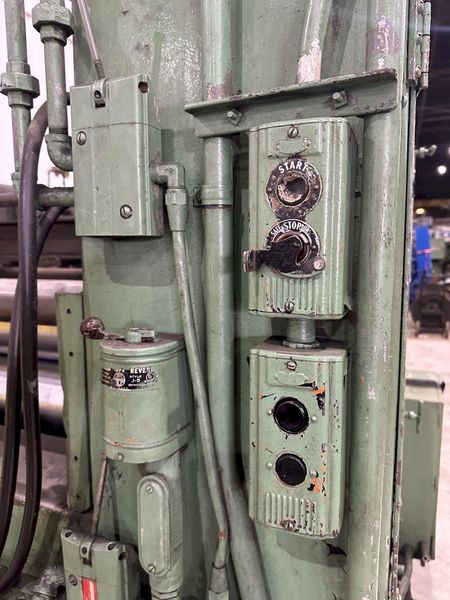 48" X 14 GAUGE AUTOMATIC FEED MODEL 13-32-48 13 ROLL STRAIGHTENER LEVELER: STOCK 19766