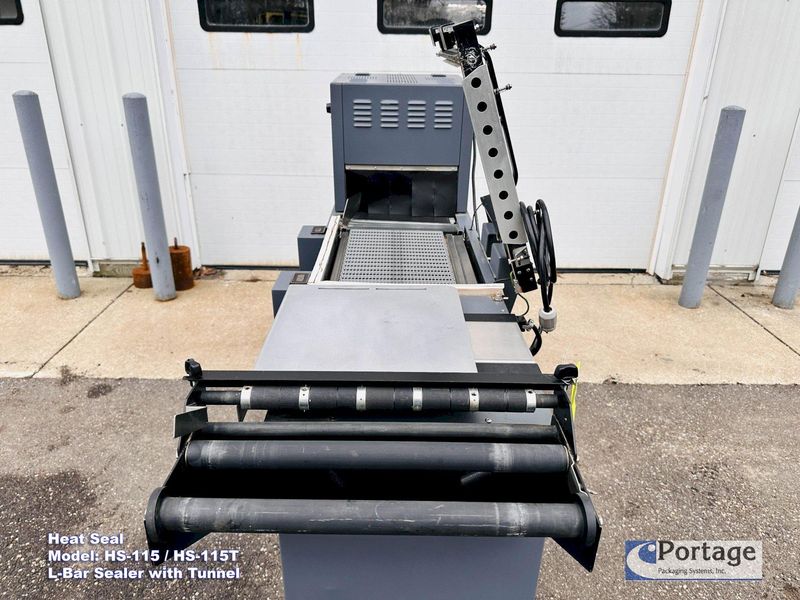 HEAT SEAL Model: HS-115 & HS-115T  ||  Combination L-Bar Sealer & Heat Tunnel