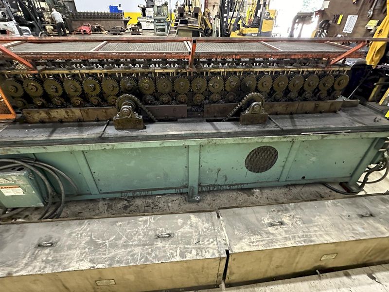 20 STAND X 1.5' X 10" RS CONTOUR ROLLFORMER WITH AMS CONTROLS: STOCK #21331