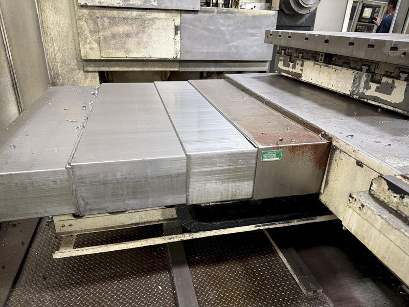 Used, 6" Giddings & Lewis CNC Table Type Horizontal Boring Mill