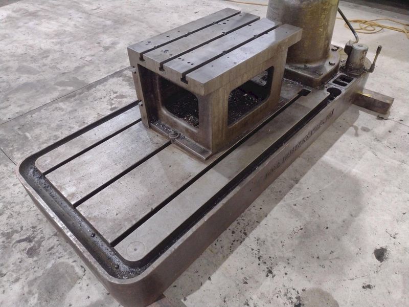 4' X 13" OOYA MODEL #RE2-1300A RADIAL ARM DRILL: STOCK #21178