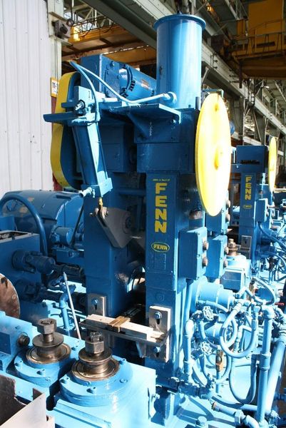 FENN 3 STAND X 082-062-062 WIRE SHAPING & FLATTENING MILL: STOCK #65773