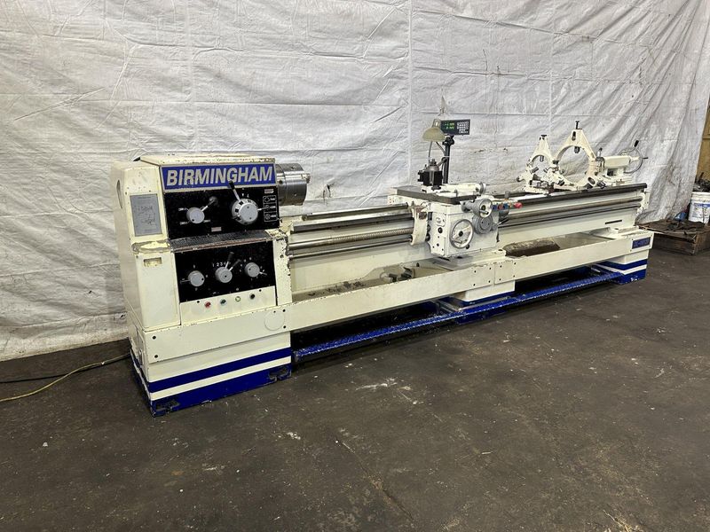 18"X 120" BIRMINGHAM  MODEL # DL18120 GAP BED ENGINE LATHE: STOCK #77942