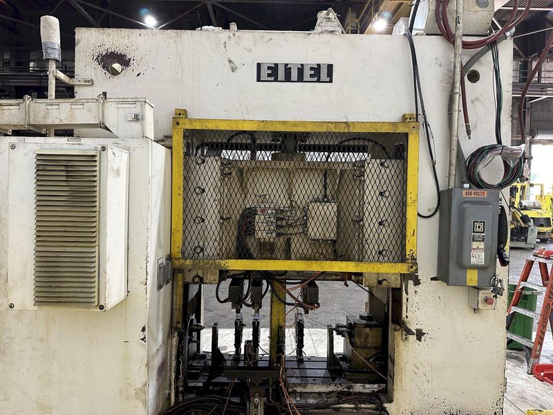 25 TON EITEL MODEL ASP-25 SERVO DRIVEN AUTOMATIC BAR & ROD PRECISION STRAIGHTENING PRESS: YOBRO