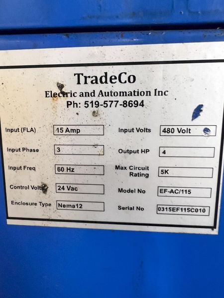 4.5" SOCO MODEL EF-AC/115 TUBE END CHAMFERING MACHINE: STOCK #21042
