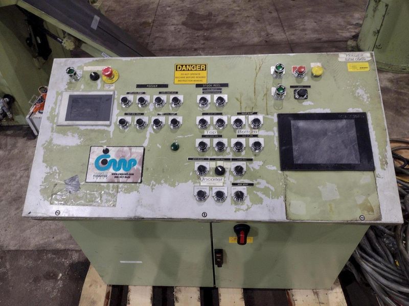 18” X .175”  CWP MODEL #SFAC4-20 SPACE-SAVER AUTOMATIC DOUBLE END SERVO COIL FEED LINE: STOCK #2