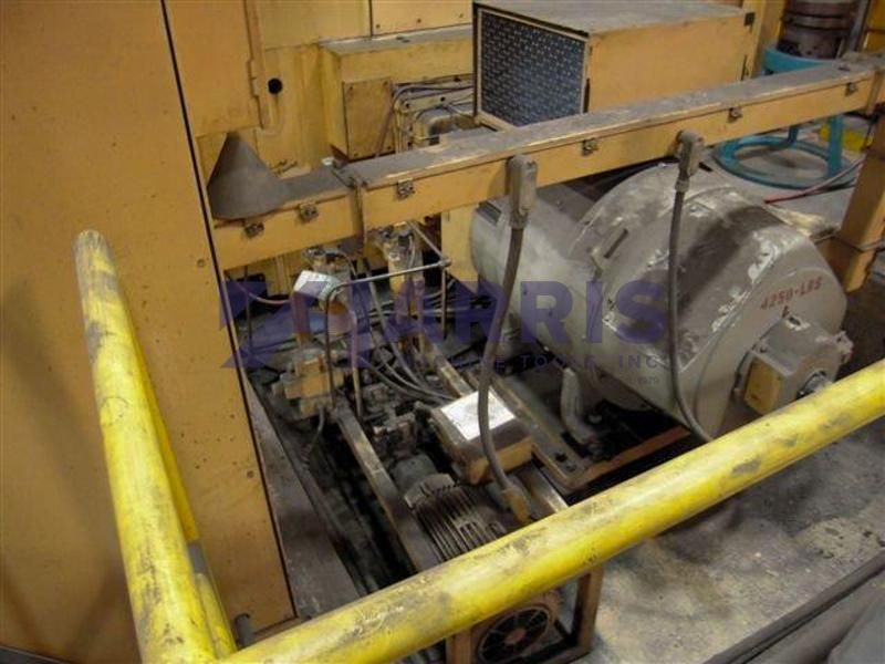 124" Bullard Dyn-au-tape 2 Axis CNC Vertical Boring Mill with Fanuc 15TT Control