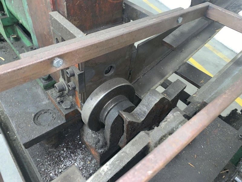 2" X 10' LEMONT MODEL 54557M DOUBLE END TUBE DE-DIMPLER: STOCK #11894