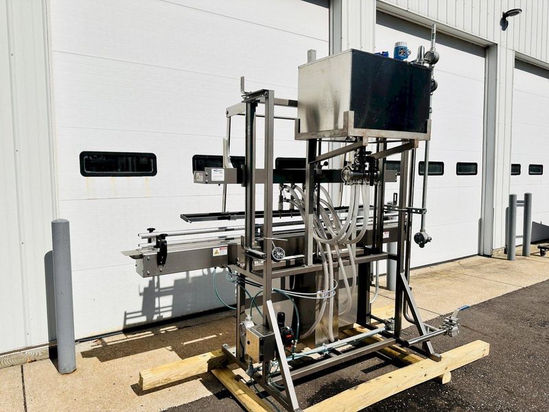 Cozzoli IFLM Four Headed Filler ||  Inline Fill-To-Level  ||  Manual Filler