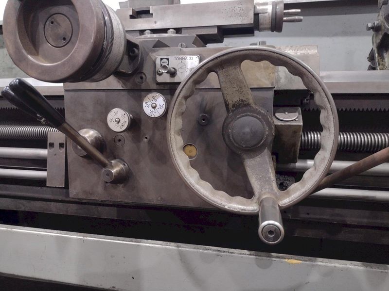 17" x 108" CLAUSING COLCHESTER MODEL #17 ENGINE LATHE, 3.25" HOLE: STOCK #22567