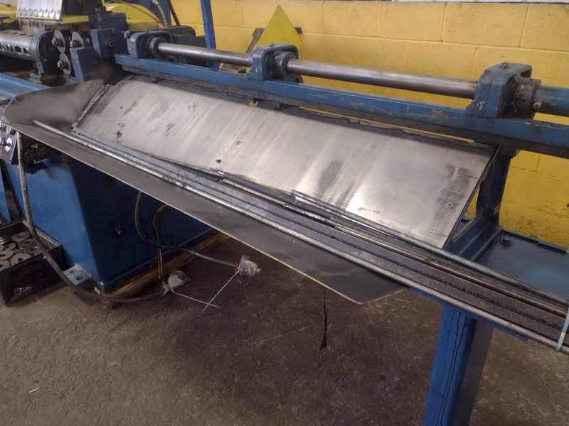 1/4" PATTERSON MODEL #1975 WIRE STRAIGHTENER & CUTOFF MACHINE: STOCK #16362