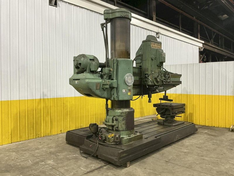 8' X 19" CINCINNATI BICKFORD MODEL #6E RADIAL DRILL: STOCK #18554