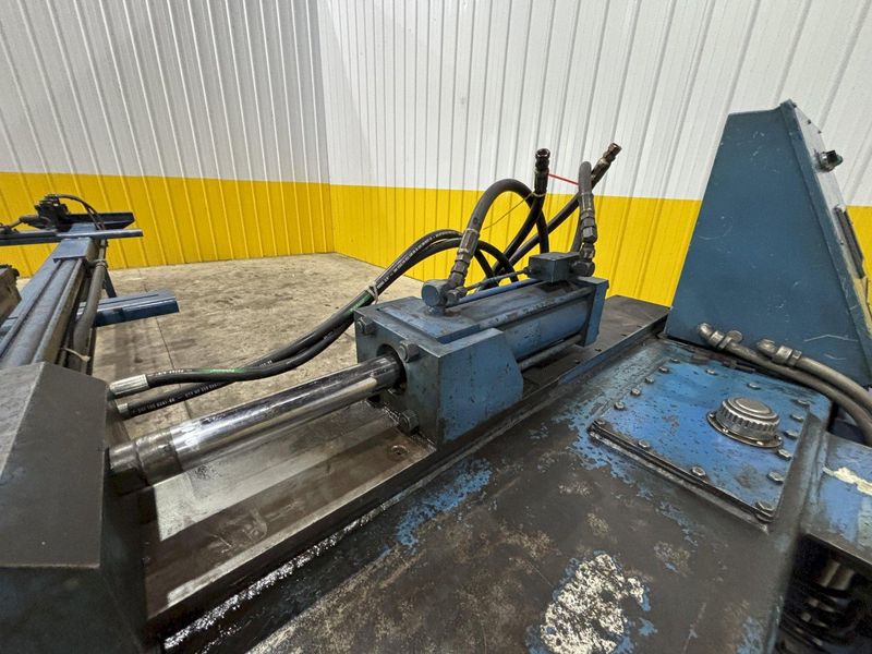 2" WALLACE MODEL #1002 PROGRAMMABLE HYDRAULIC PIPE & TUBE BENDER: STOCK #23183