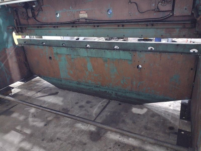 160 TON X 12' WYSONG MODEL 160-12 HYDRAULIC PRESS BRAKE: STOCK #10066