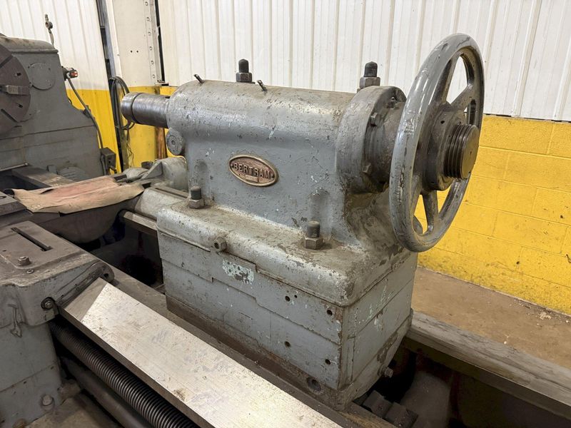 56" x 336" (28') BERTRAM ENGINE LATHE WITH DUAL CARRIAGES: STOCK #10964