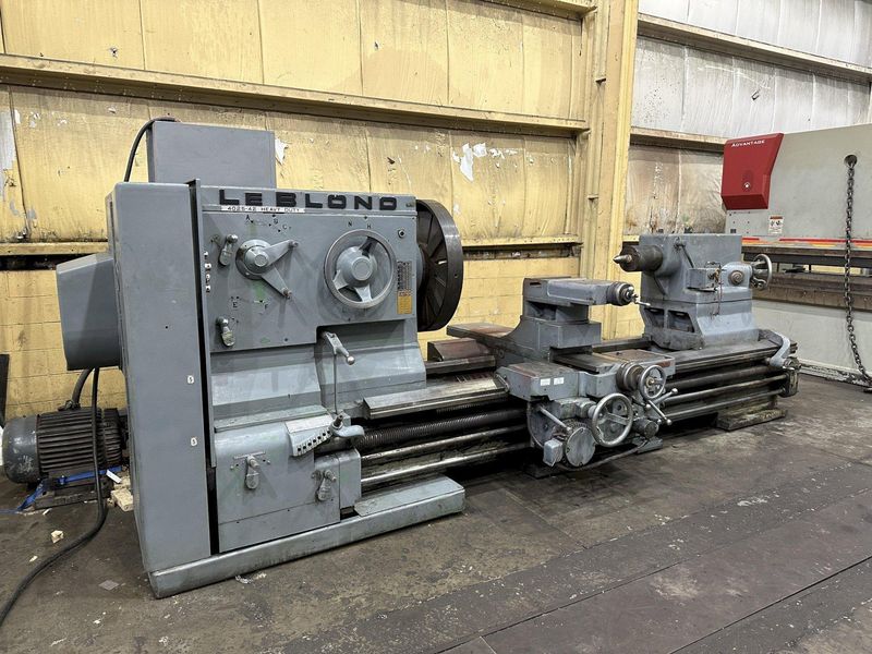 54" X 84" LEBLOND MODEL 4025-42NK HEAVY-DUTY LATHE: STOCK #77583