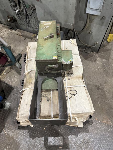 17" X 43" PEDDINGHAUS MODEL #1100 DG TWIN COLUMN & MITRE HORIZONTAL STRUCTURAL SAW, NEW 2007: ST