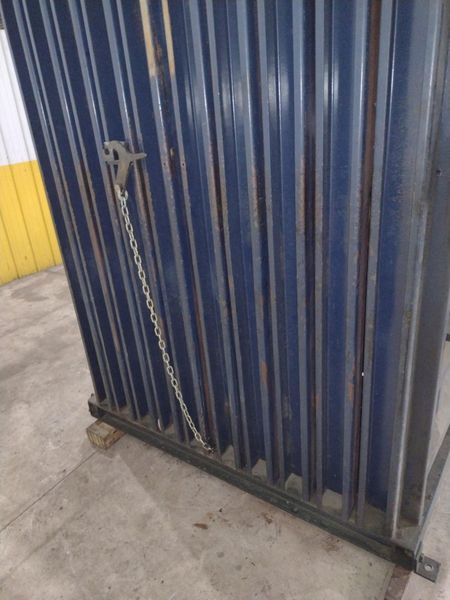 60" X 30" JV MANUFACTURING MODEL #VB60-B HYDRAULIC DOWNSTROKE VERTICAL CARDBOARD BALER: STOCK #2