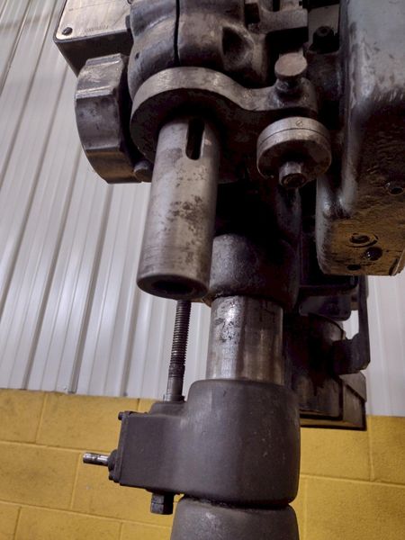 2 SPINDLE 20" ATLAS CLAUSING MODEL #1800 GANG DRILL WITH POWER FEED: STOCK #16676