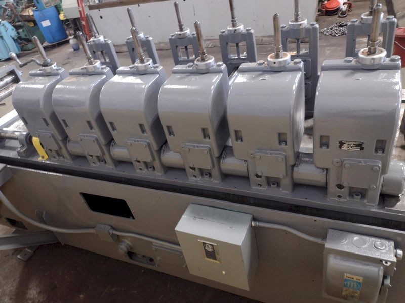 6  STAND x 1.5'  YODER MODEL M1-1/2 ROLLFORMER WITH 12" ROLL SPACE: STOCK #17190